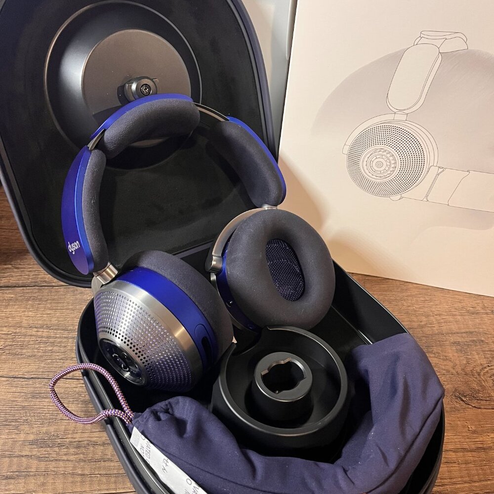 Dyson Zone Blue Noise-Cancelling Headphones - Picture 2 of 3